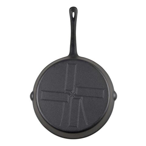 The Windmill Skillet Maxi Barbecue accessoires Zwart Gietijzer