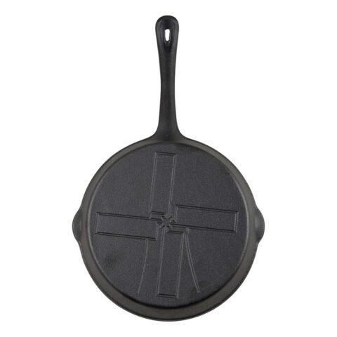 The Windmill Skillet Regular Barbecue accessoires Zwart Gietijzer