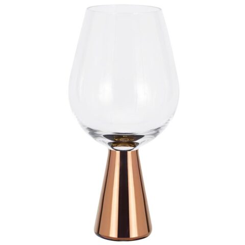 Tom Dixon Tank Wine glas set van 2 Koper Glazen Koper Glas