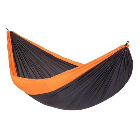 Tropilex® Reishangmat Tweepersoons Travel Pluto Oranje Tuinmeubelen Oranje Nylon