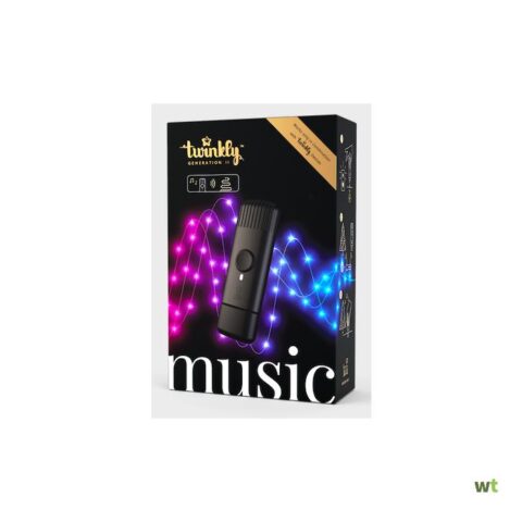 Twinkly Music dongle Kerstverlichting Zwart Aluminium