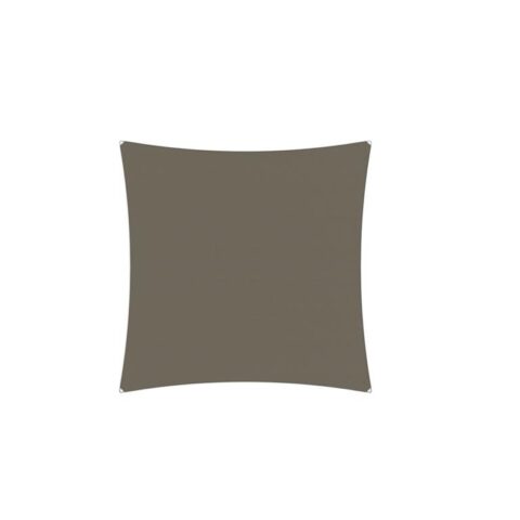 Umbrosa Ingenua schaduwzeil vierkant 3x3 m solidum taupe Zonwering Bruin Canvas