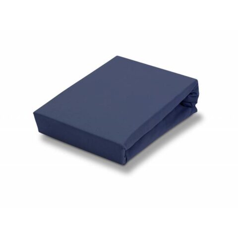 Vandyck Splittopper hoeslaken Navy-036 (jersey supreme) Beddengoed Blauw Katoen