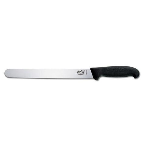 Victorinox bakkersmes/paletmes - 30cm - RVS/fibrox - blister Messen Zwart RVS