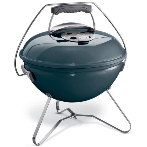 Weber Smokey Joe Premium Houtskoolbarbecue Ø 37 cm Barbecues Blauw Staal