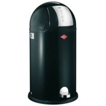 Wesco Kickboy Pedaalemmer 40 Liter Afvalemmers Zwart Metaal