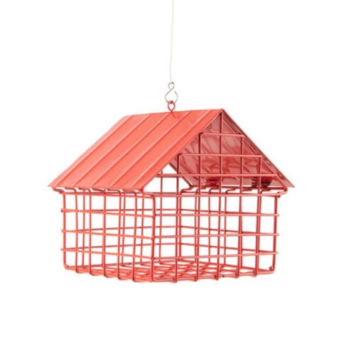 Wildlife Garden Vetbollenhouder Huis Rood Vogelhuisjes & dierenverblijven Rood Hout