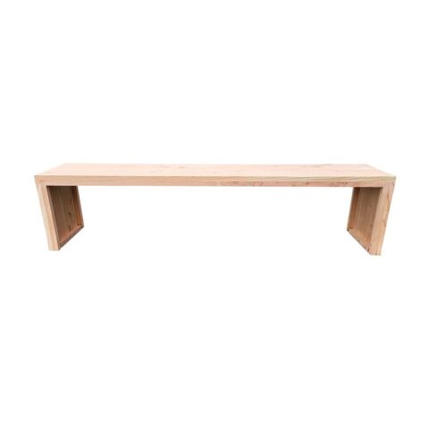 Wood4you -Tuinbank - Amsterdam Douglas 180Lx43Hx38D cm Tuinmeubelen Bruin Hout