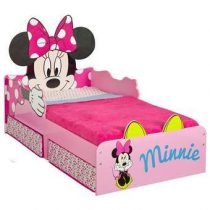 Worlds Apart Disney Minnie Mouse Kinderbed met Lades Baby & kinderkamer Roze MDF