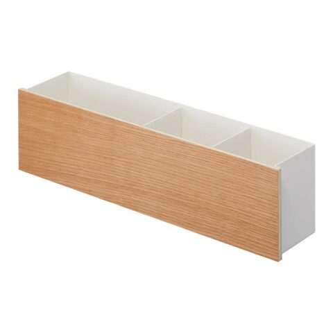 Yamazaki Rin Organiser - Naturel Opbergen Crème Hout