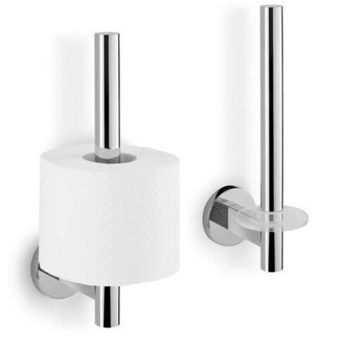 Zack Scala Reserverolhouder Toiletaccessoires Zilver RVS