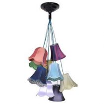 Zuiver Granny Hanglamp Verlichting Multicolor Textiel