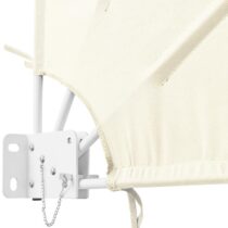 tectake Balkonscherm Zonwering Beige Polypropyleen