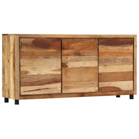 vidaXL Bijzetkast 160x38x79 cm massief gerecycled hout Kasten Bruin Hout