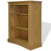 vidaXL Boekenkast grenenhout met 3 planken Corona-stijl 81x29x100 cm Kasten Bruin Hout