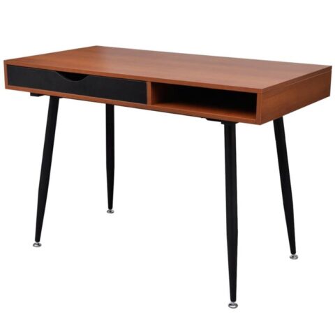 vidaXL Bureau bruin Bureau Bruin MDF