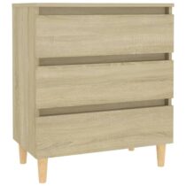 vidaXL Dressoir 60x35x69 cm spaanplaat sonoma eikenkleurig Kasten Bruin Hout