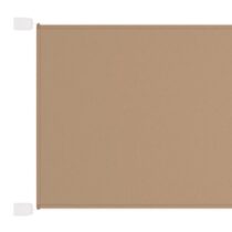 vidaXL Luifel verticaal 200x270 cm oxford stof taupe Zonwering Taupe