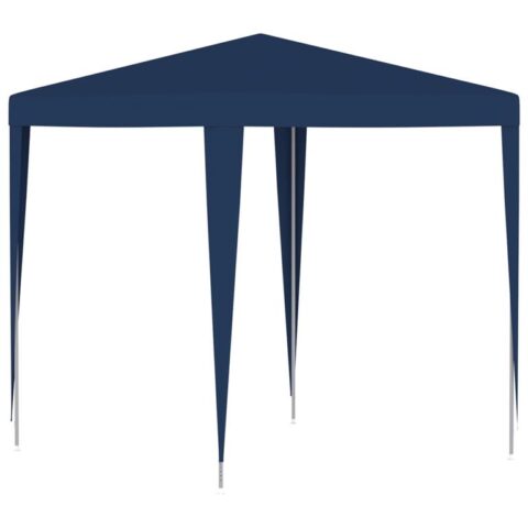 vidaXL Partytent 2x2 m blauw Zonwering Blauw Polymeer