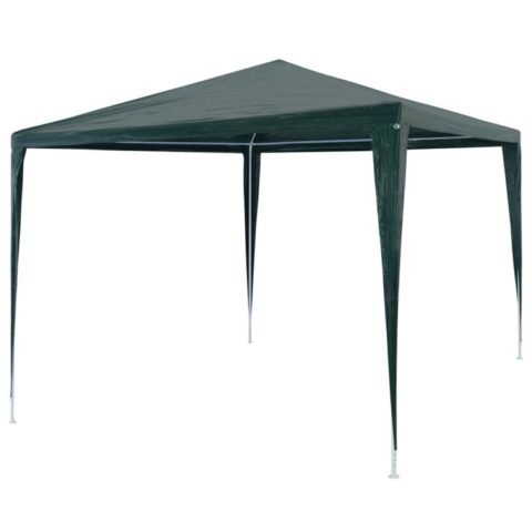 vidaXL Partytent 3x3 m PE groen Zonwering Groen Polymeer