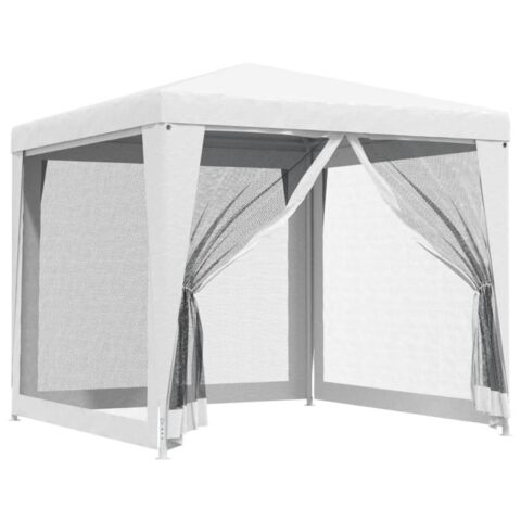 vidaXL Partytent met 4 mesh zijwanden 2