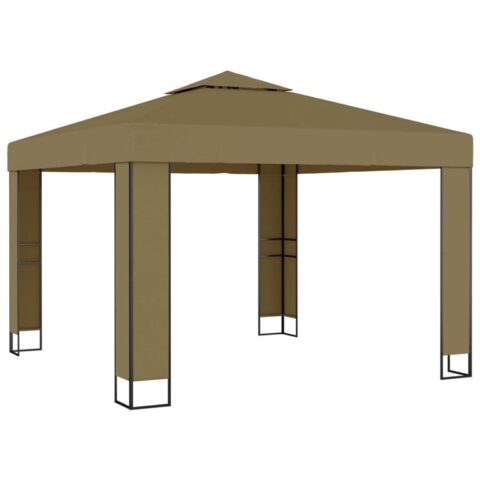 vidaXL Prieel met dubbel dak 180 g/m² 3x3x2