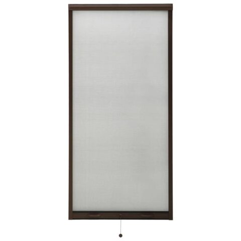 vidaXL Raamhor oprolbaar 60x150 cm bruin Raamdecoratie Bruin Glasvezel