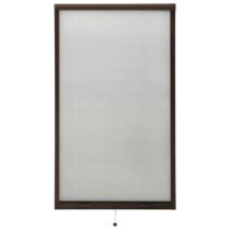 vidaXL Raamhor oprolbaar 90x170 cm bruin Raamdecoratie Bruin Glasvezel