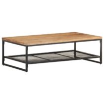 vidaXL Salontafel 110x60x35 cm massief acaciahout Tafels Bruin Hout