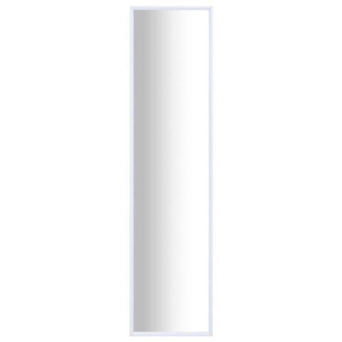 vidaXL Spiegel 140x40 cm wit Spiegel Wit PVC