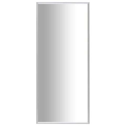 vidaXL Spiegel 140x60 cm zilverkleurig Spiegel Zilver PVC