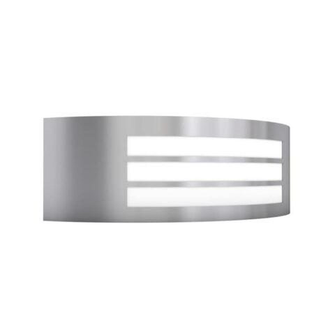 vidaXL Tuinwandlamp roestvrij staal Buitenverlichting Zilver RVS