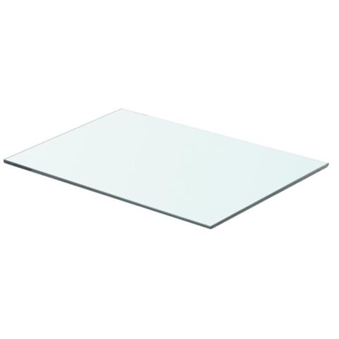 vidaXL Wandschap transparant 50x30 cm glas Wanddecoratie Transparant Glas