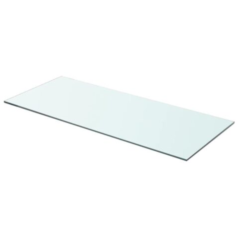 vidaXL Wandschap transparant 70x30 cm glas Wanddecoratie Transparant Glas