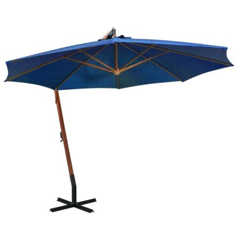 vidaXL Zweefparasol met paal 3