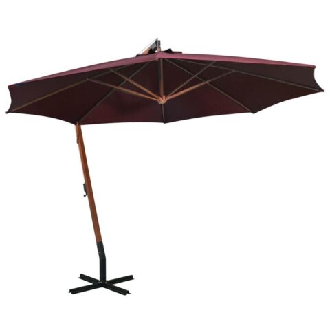 vidaXL Zweefparasol met paal 3