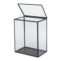 vtwonen Glazen Cabinet L Woonaccessoires Zwart Glas