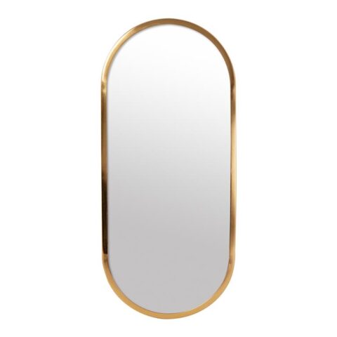 vtwonen Oval Spiegel H 50 x B 20 cm - Goud Spiegel Goud Metaal